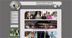 Desktop Screenshot of globalpatientnetwork.com